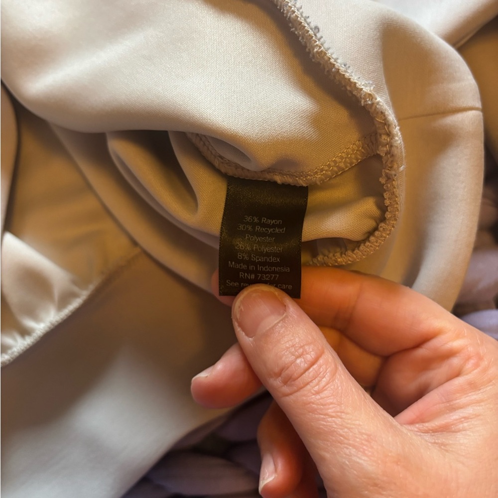FLX Women's Beige Sweatshirt in Small - Picture 4 of 5